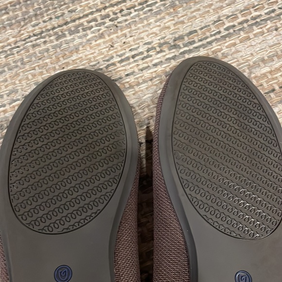 Rothy's Brown Flats with Blue Trim - Picture 3 of 7